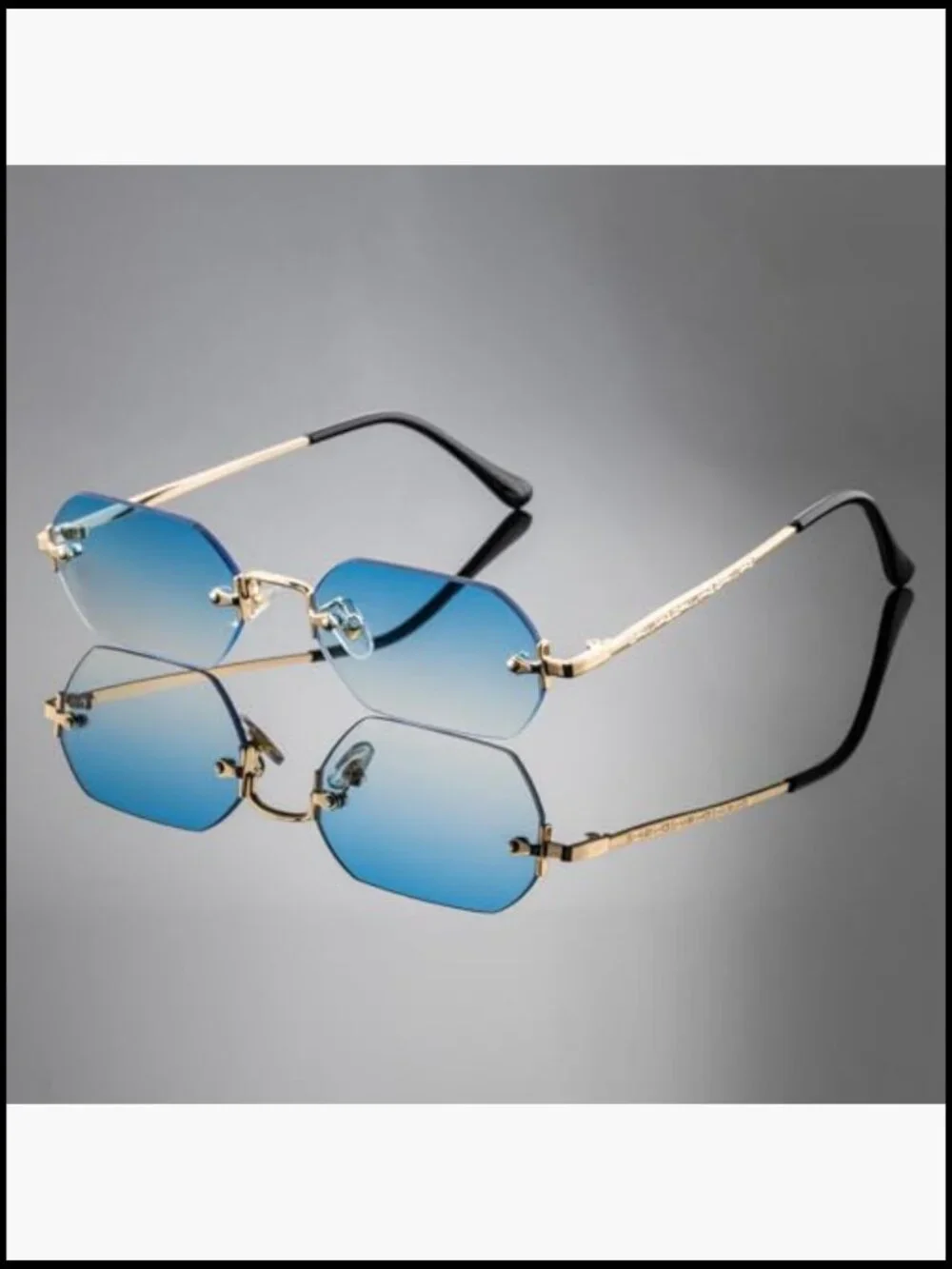 N/A rimless rectangle